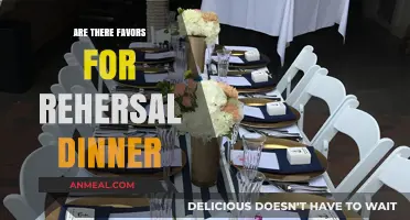 Rehearsal Dinner Favors: Thoughtful Gestures for Your Pre-Wedding Celebration