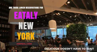 Savoring Eataly NYC: Lunch Reservations and Culinary Delights