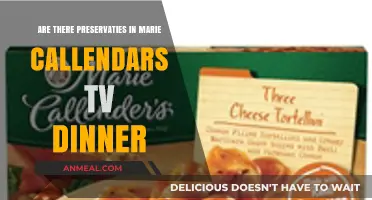 Marie Callender's TV Dinners: Preservatives Inside or Natural Goodness?