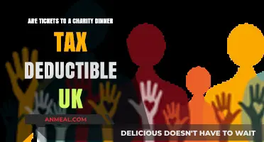Are Charity Dinner Tickets Tax Deductible in the UK?