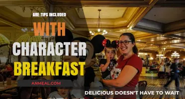 Character Breakfasts: Tips Included?