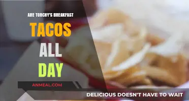 Breakfast Tacos: Torchys' All-Day Menu Options