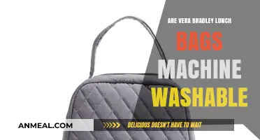 Vera Bradley Lunch Bags: Machine Washable or Not?