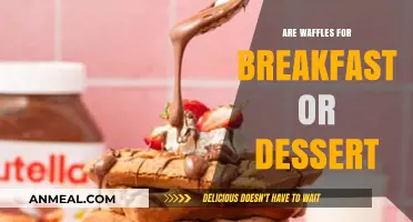 Waffles: Breakfast or Dessert?