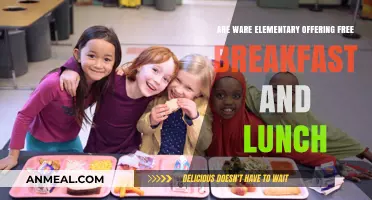Ware Elementary School Provides Free Breakfast and Lunch to Students