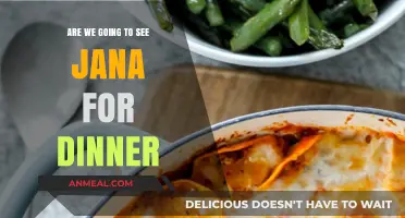 Will Jana Join Us for Dinner? Exploring the Possibilities and Plans