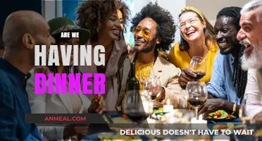Are We Having Dinner? Exploring the Art of Shared Meals and Togetherness