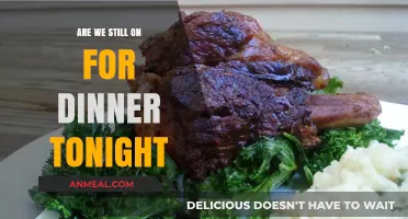 Are We Still On for Dinner Tonight? Let’s Confirm!