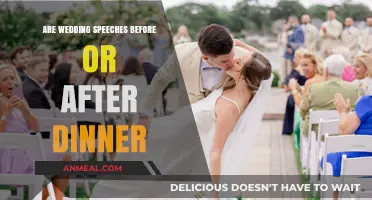 Wedding Speeches Timing: Before or After Dinner? Expert Insights