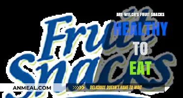 Unveiling the Truth: Are Welch's Fruit Snacks a Healthy Choice?