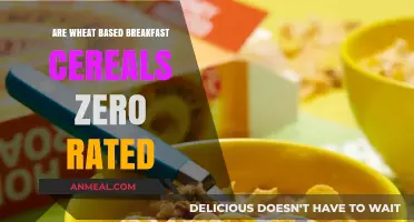 Wheat Breakfast Cereals: Zero-Rated?