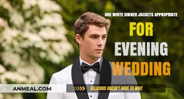 White Dinner Jackets: Elegant Evening Wedding Attire or Fashion Faux Pas?