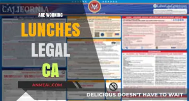 Exploring the Legality of Working Lunches in California