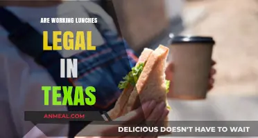 Texas Labor Laws: The Legality of Working Lunches Explained