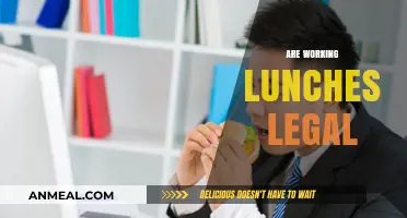 Exploring the Legality of Working Lunches: A Comprehensive Guide