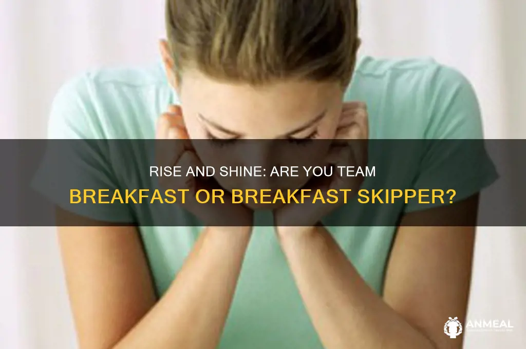 are you a breakfast person