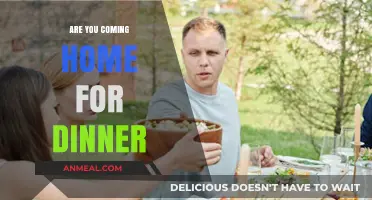Are You Coming Home for Dinner? Exploring Family Meals and Togetherness