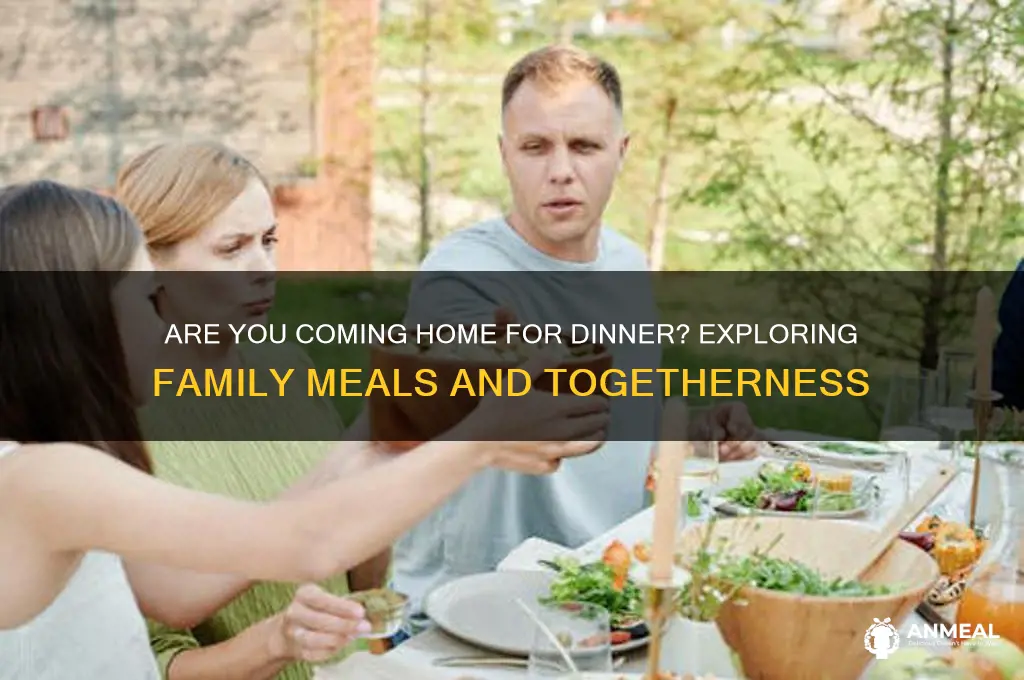 are you coming home for dinner