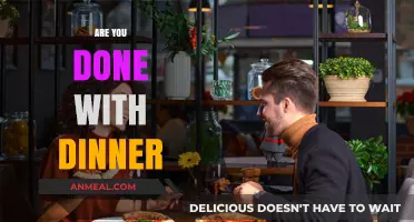 Are You Done with Dinner? Exploring Post-Meal Etiquette and Habits