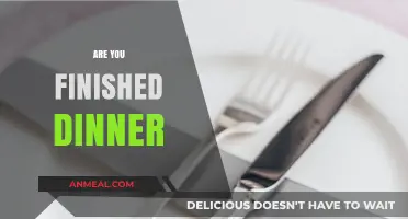 Are You Finished Dinner? Exploring Post-Meal Etiquette and Traditions