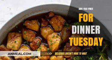 Are You Free for Dinner Tuesday? Let’s Plan a Perfect Evening!