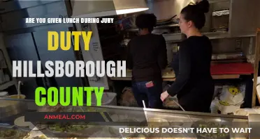 Lunch Provisions During Jury Duty in Hillsborough County: What to Expect