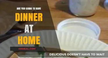 Home-Cooked Dinner: Why Eating at Home Might Be Your Best Choice Tonight