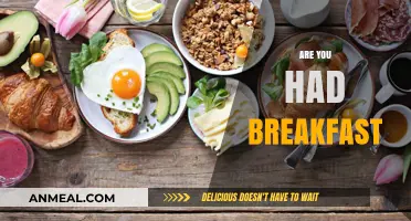 Start Your Day Right: The Importance of Having Breakfast
