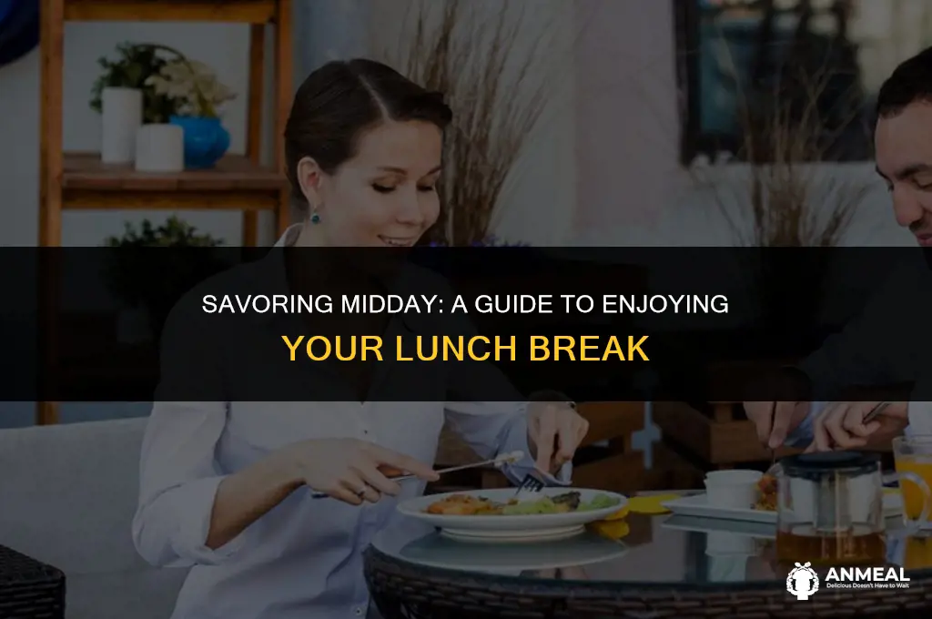 are you having a lunch