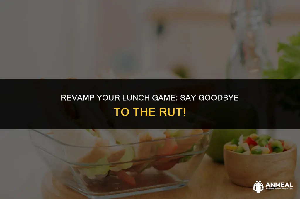 are you in a lunch rut onappetit