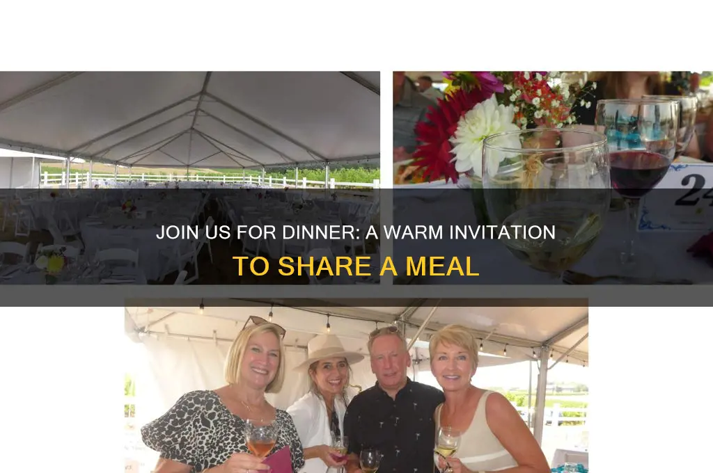 are you interested in joining us for dinner