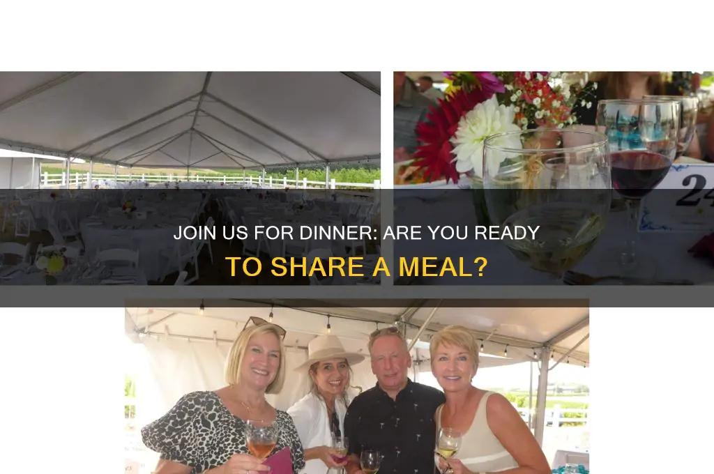 are you interested us for dinner
