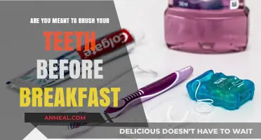 Tooth Brushing: Before or After Breakfast?