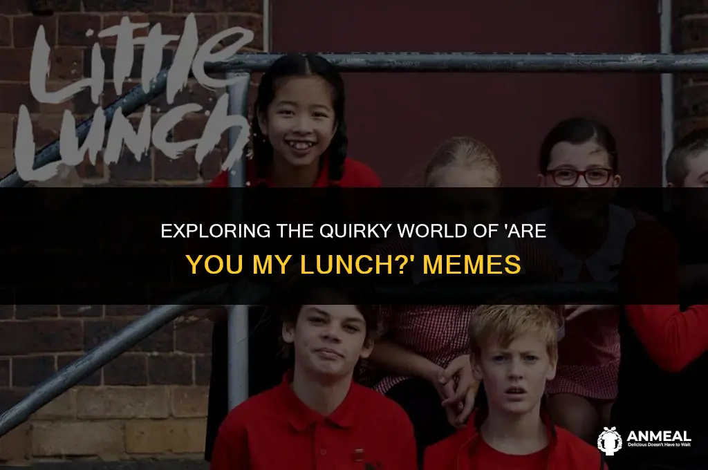 are you my lunch mene