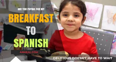 ¿Quién paga el desayuno?