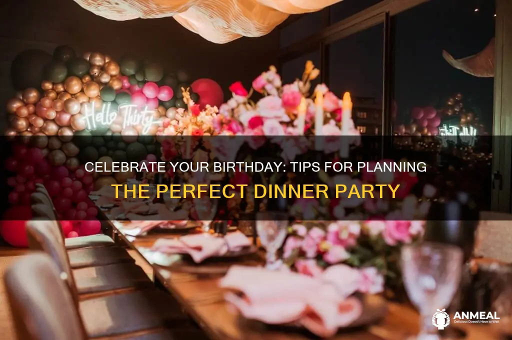 are you planning to dinner for your birthday