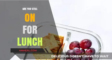Lunch Plans Still On? Let's Reconfirm and Make It Happen!