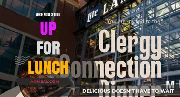 Are You Still Up for Lunch?" - A Casual Invitation to Reconnec