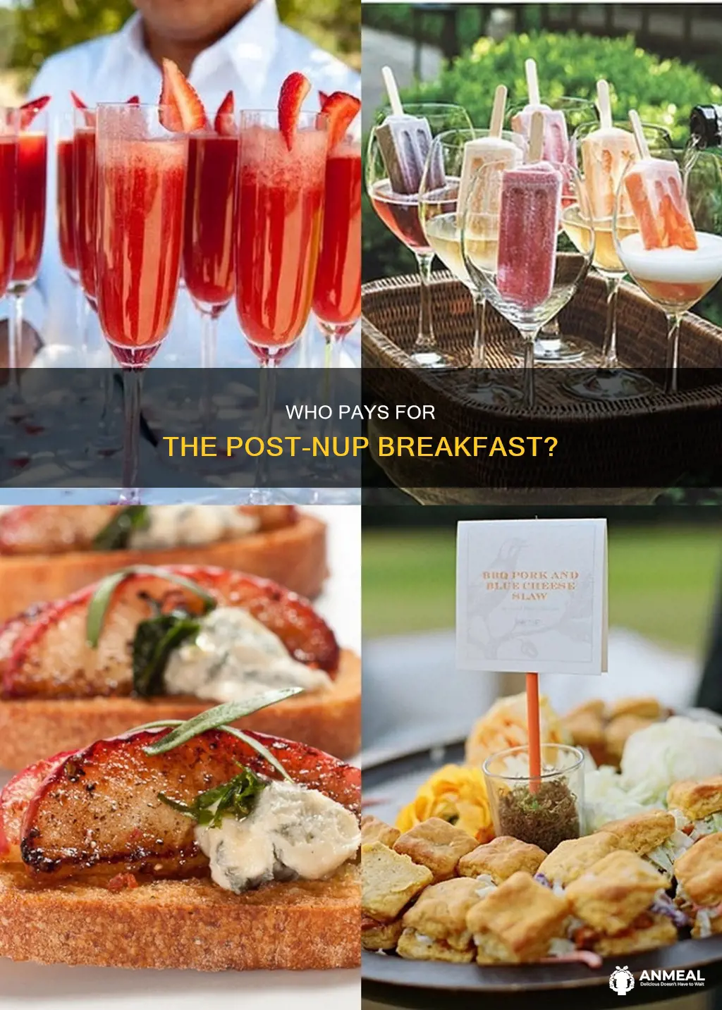 are yousupposed to cover cost of post nup breakfast