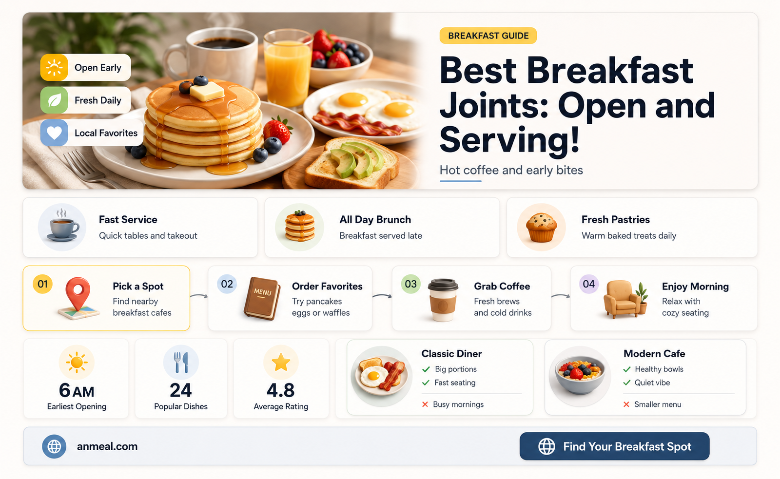 are there any breakfast places open