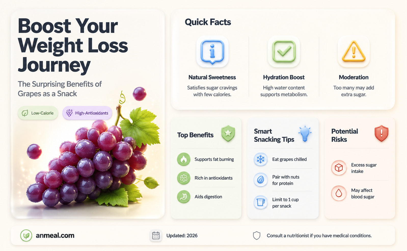 are grapes a good snack for weight loss