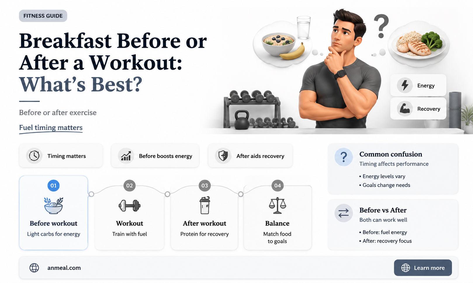 are you supposed to workout before or after breakfast
