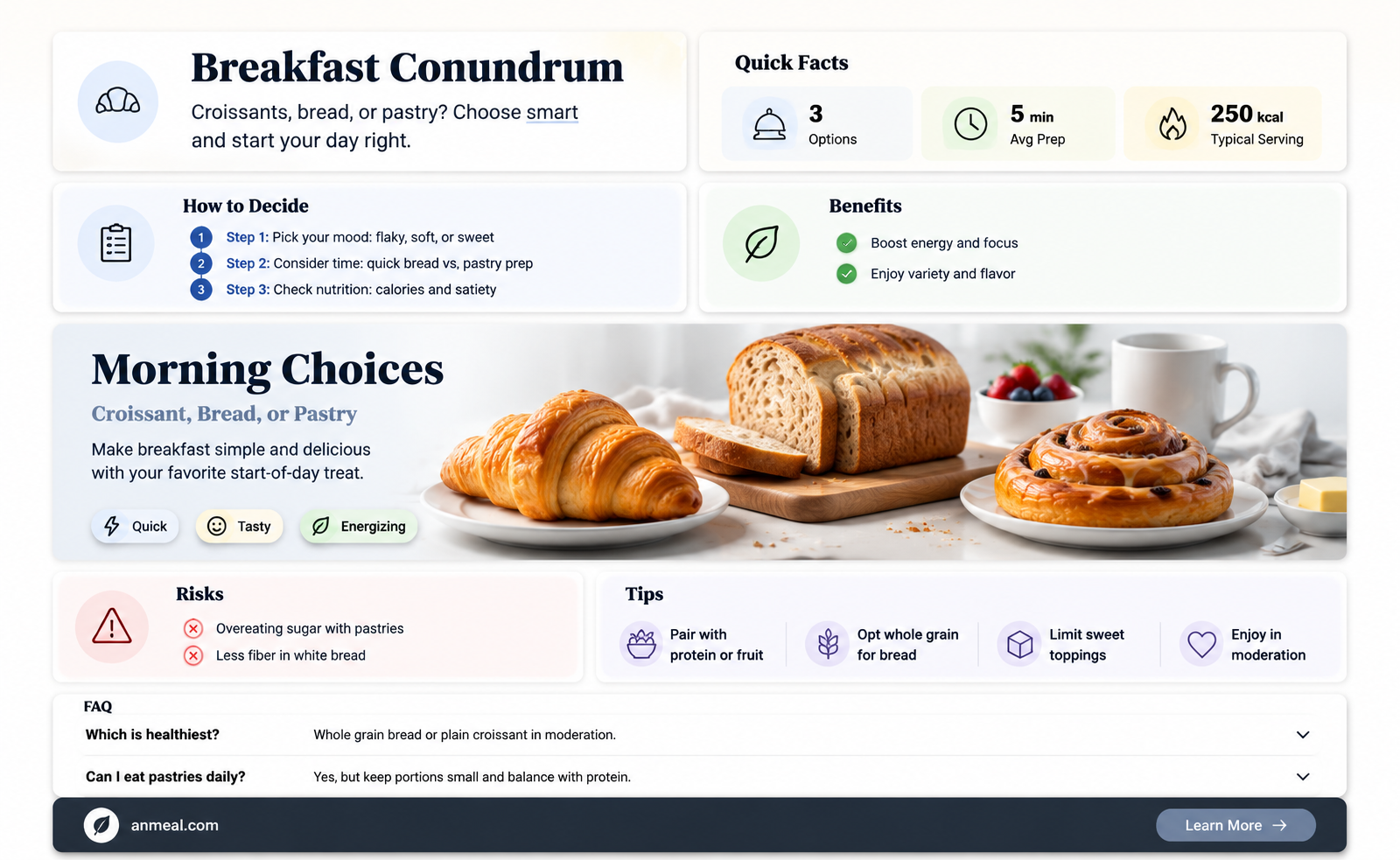 are croissants considered bread or pastry for breakfast
