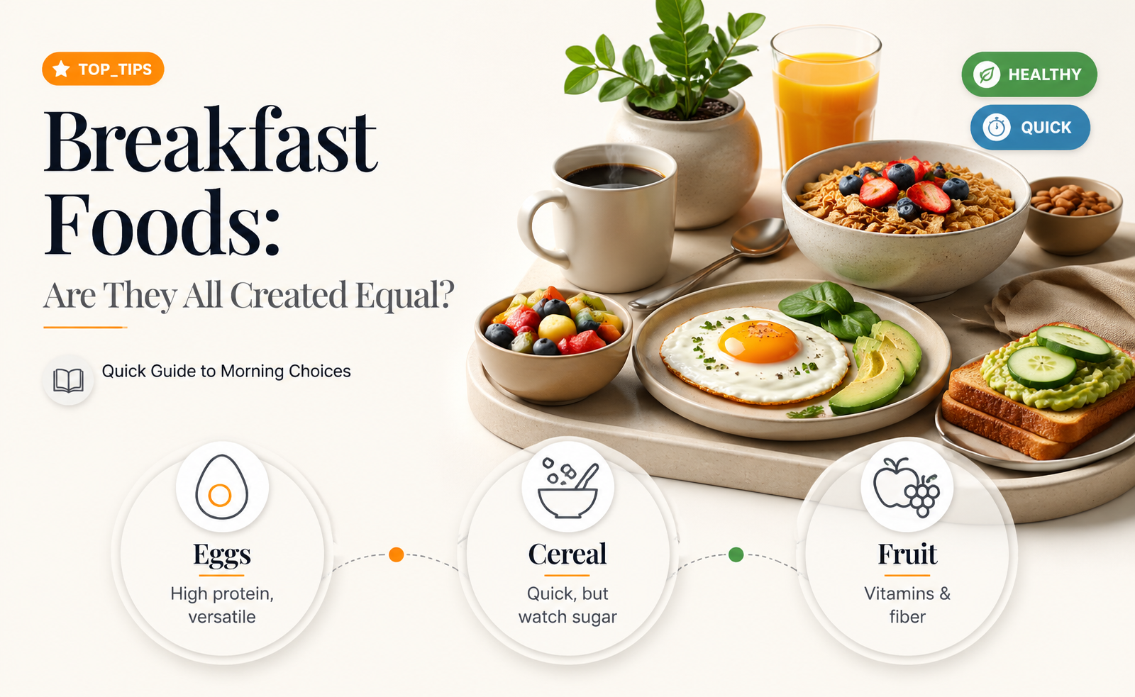 are all breakfast foods the same