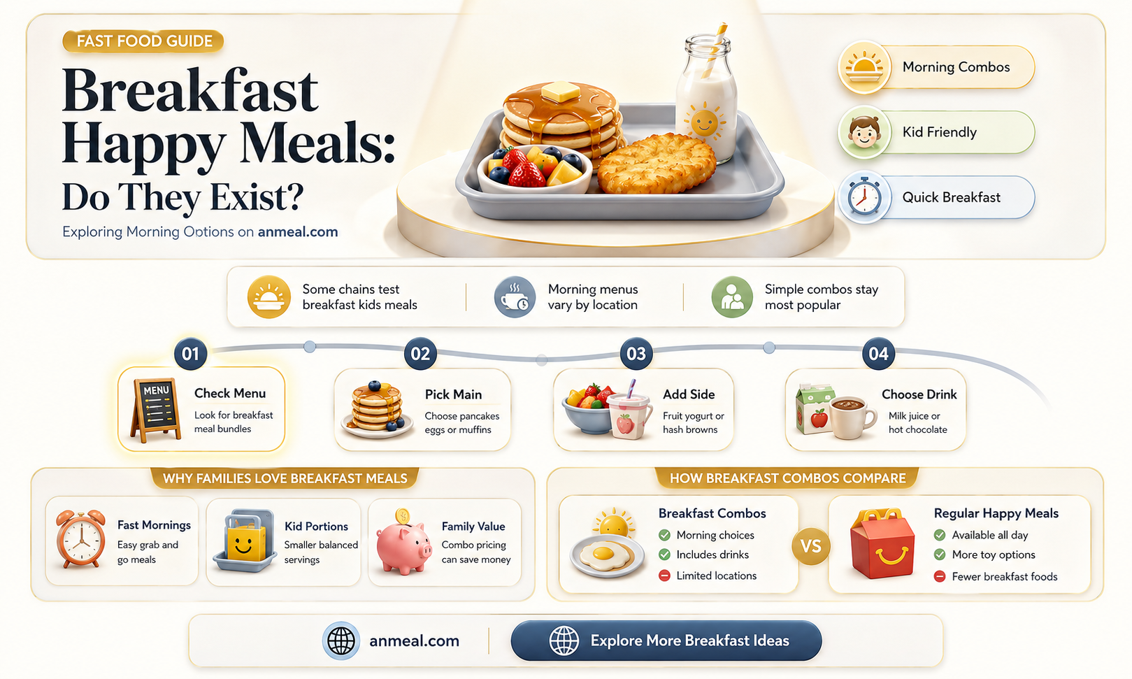 are there breakfast happy meals