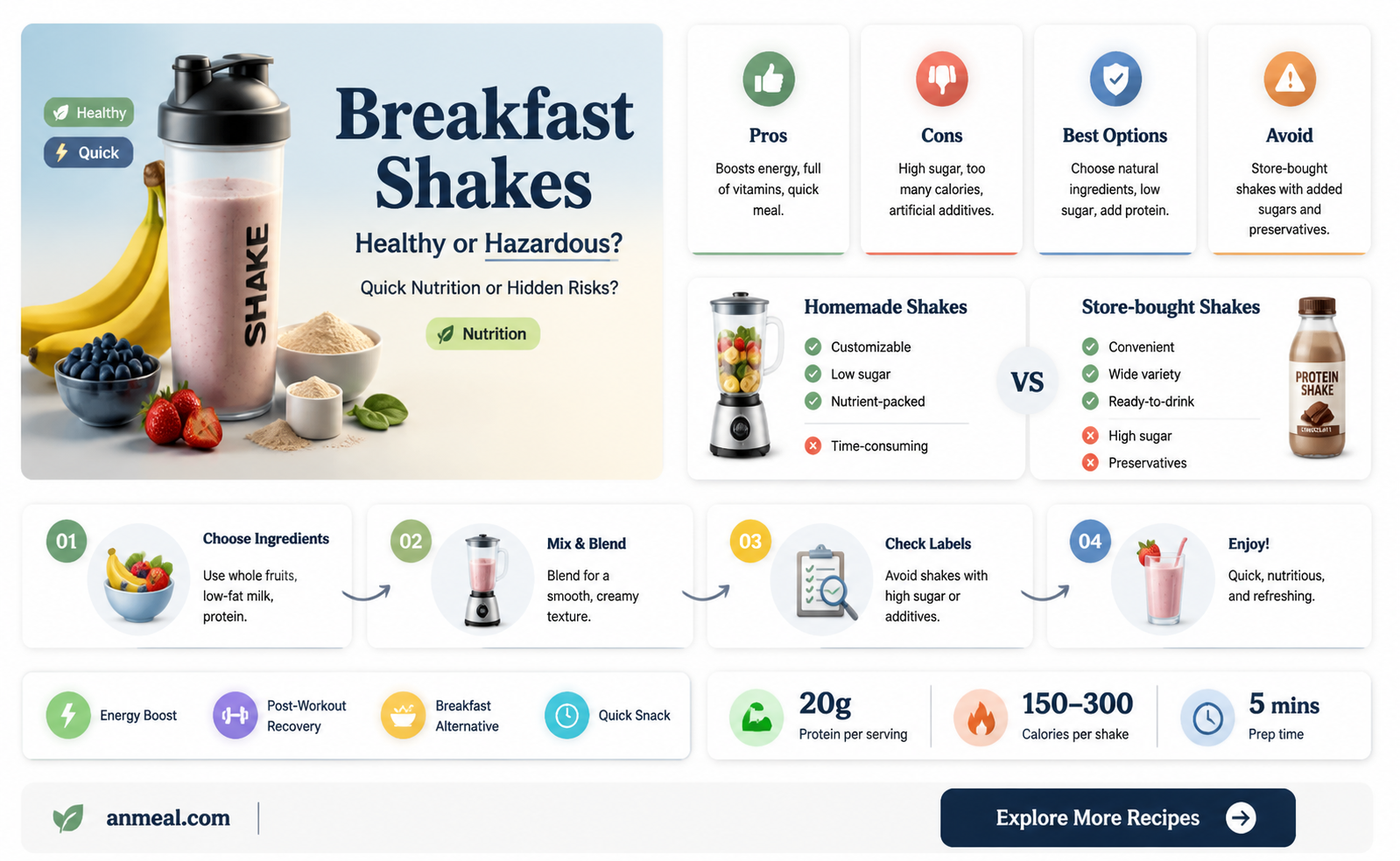 are breakfast essential shakes bad for you