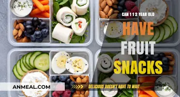 Healthy Snacking for Toddlers: Fruit Snacks at 1 1/2 Years Old?