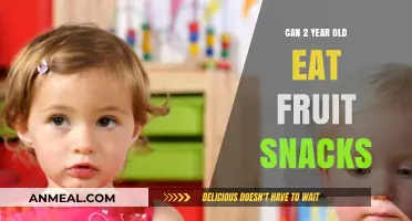 Tiny Tots and Fruit Delights: Snacking Safely at Two