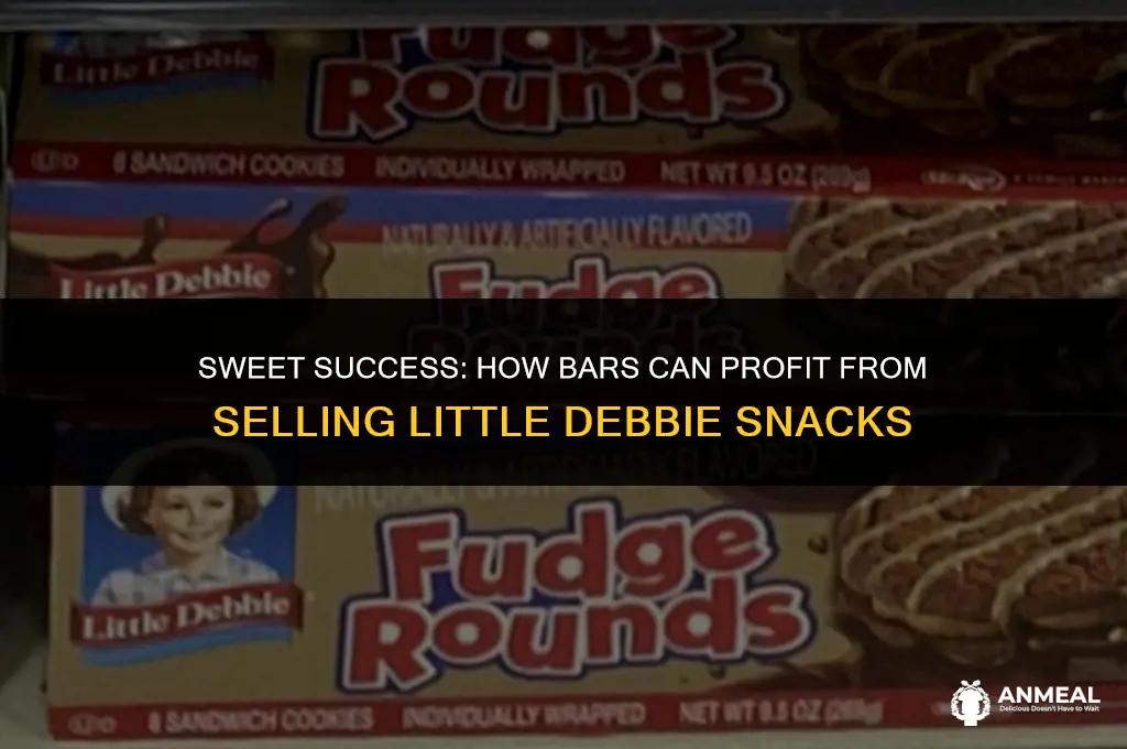 can a bar sell little debbie snacks