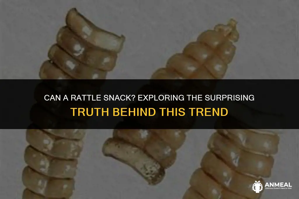 can a rattle snack